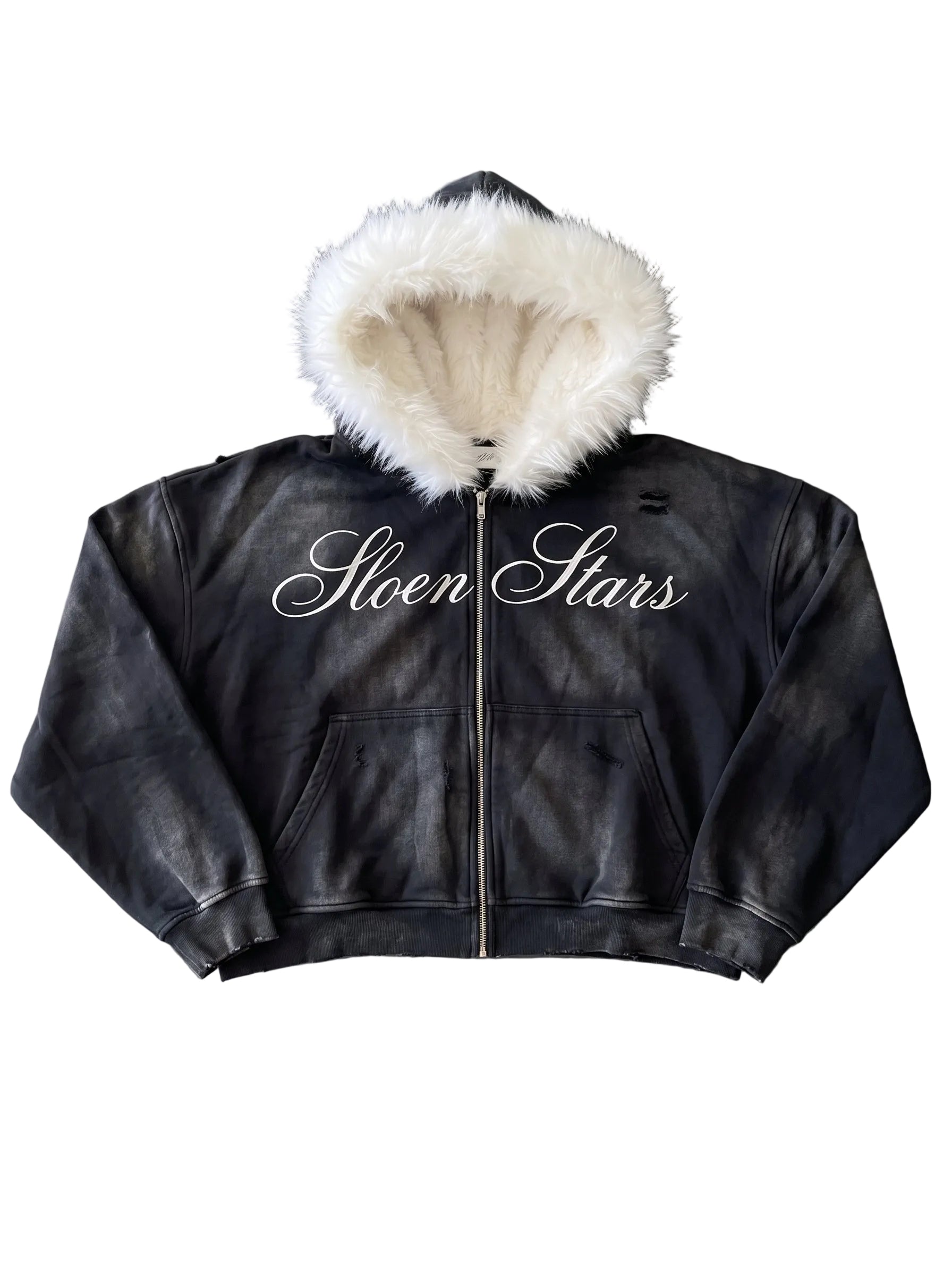 WASHED FUR - Hoodie